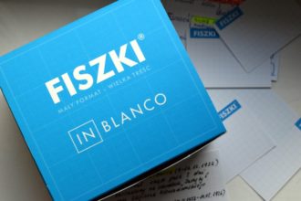 Duże FISZKI in blanco
