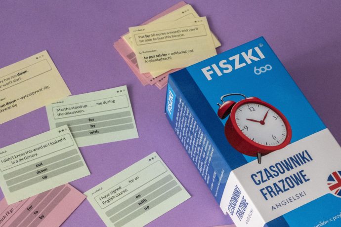 Fiszki czasowniki frazowe język angielski