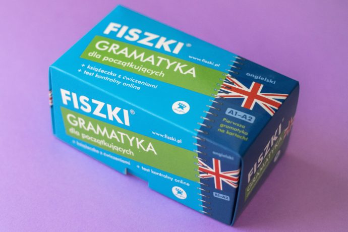 Angielska gramatyka dla początkujacych na kartach