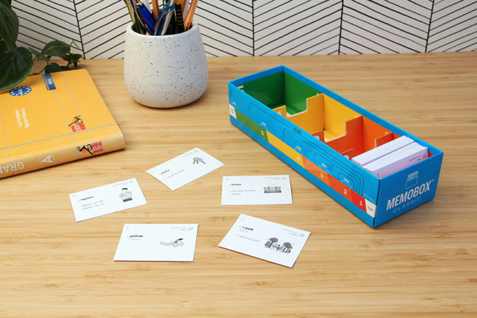 Pudełko do nauki i powtórek MEMOBOX Classic