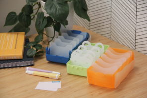 plastikowe pudełka na fiszki