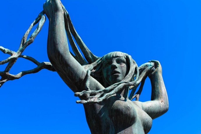 Park Vigelanda w Oslo