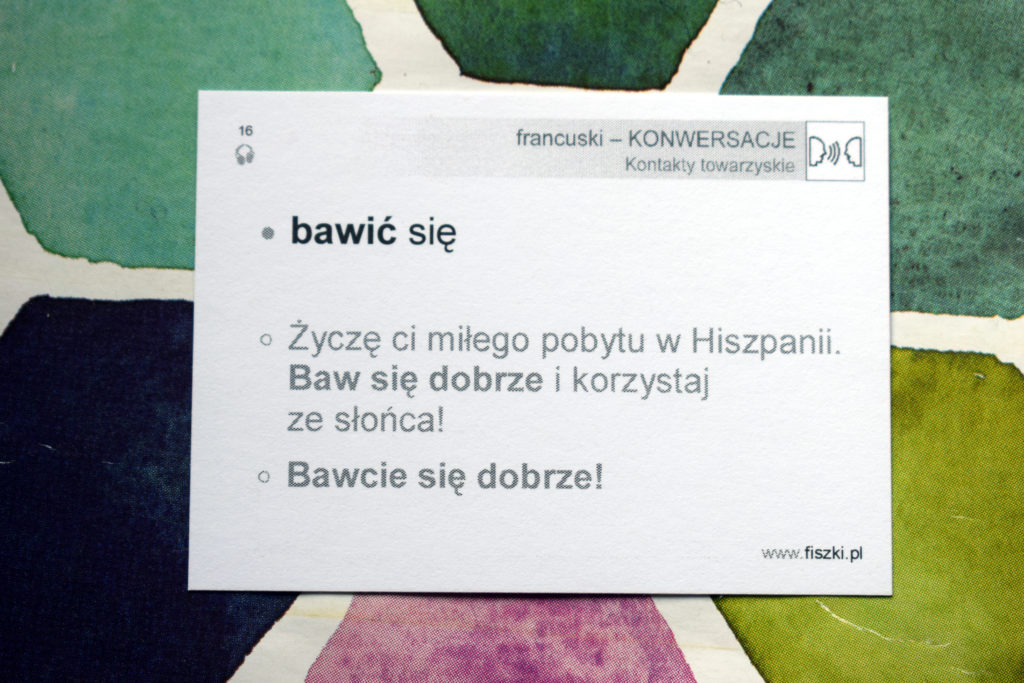 bawić się po francusku