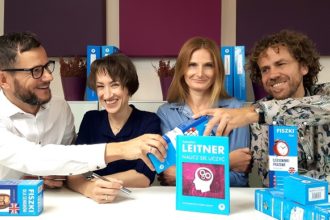 Założyciele Wydawnictwa Cztery Głowy: Sławomir Kuchta, Patrycja Wojsyk, Kinga Perczyńska, Jacek Perczyński