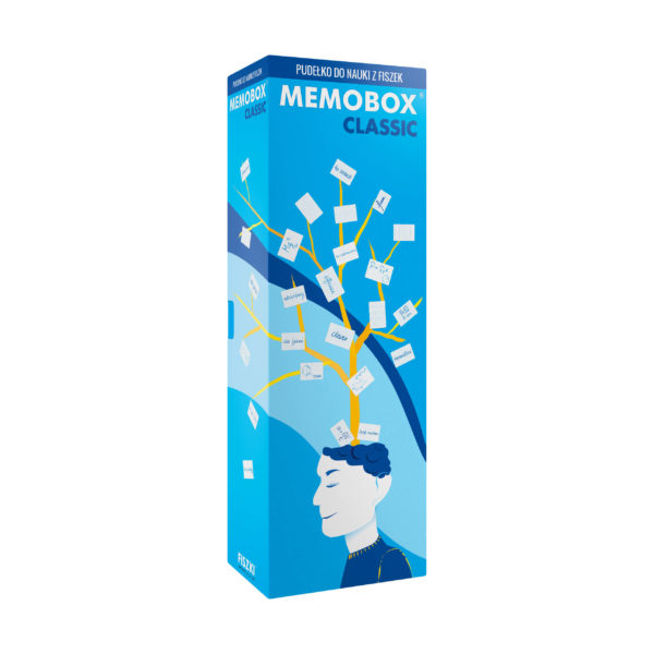 MEMOBOX classic- kartonowe pudełko do nauki